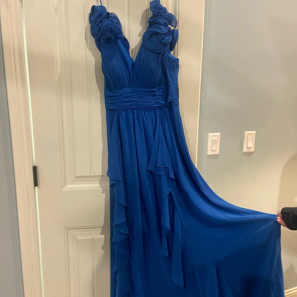 Eliza J Royal Blue Maxi Dress - Picture 4 of 4